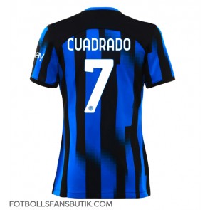 Inter Milan Juan Cuadrado #7 Replika Hemmatröja Damer 2023-24 Kortärmad